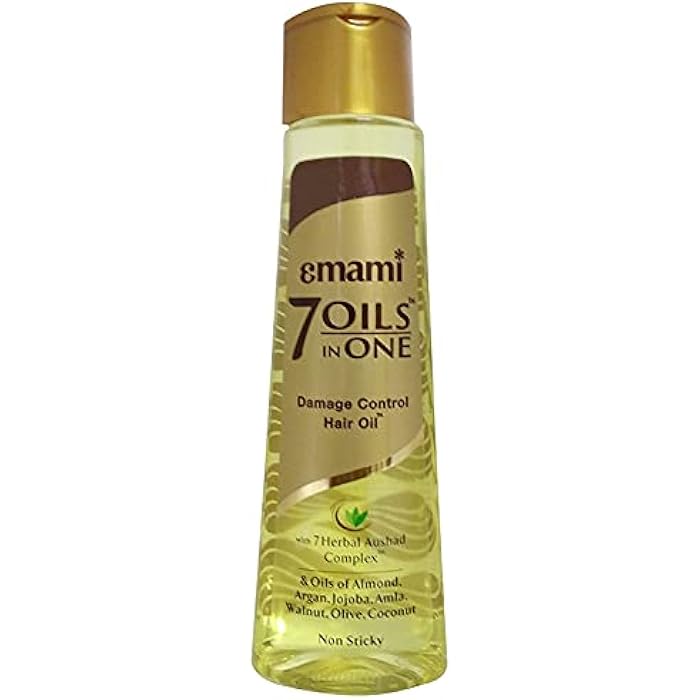 Emami 7 in 1 Hair Oil - Damage Control, 200ml Bottle - Image 1